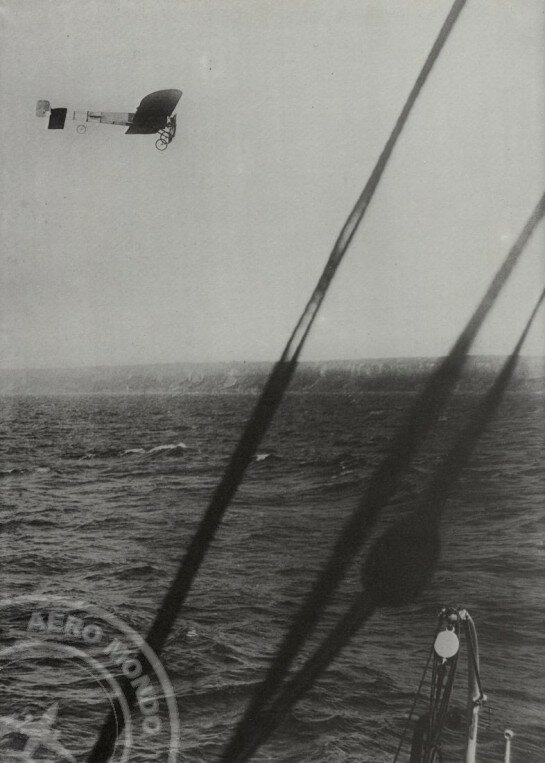 aero-mondo-bleriot-traversee-manche-arrivee