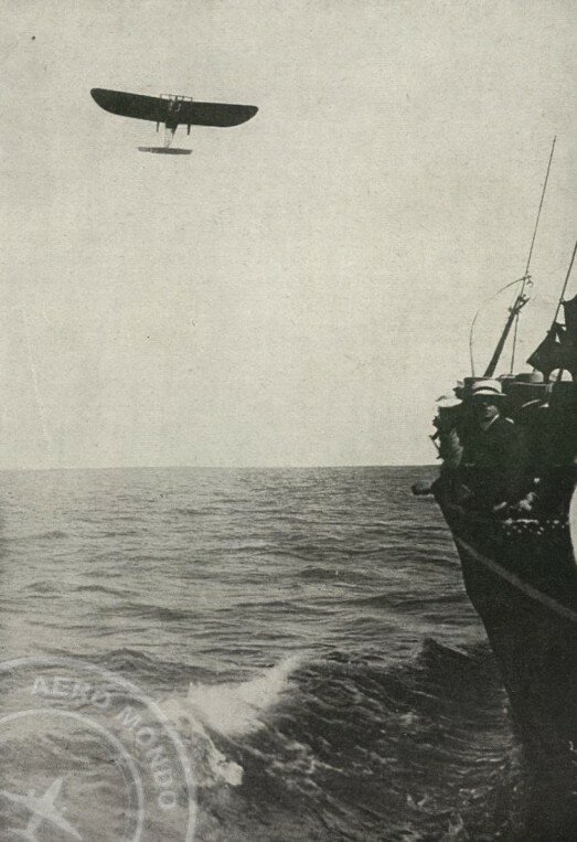 aero-mondo-bleriot-traversee-manche-en-vol